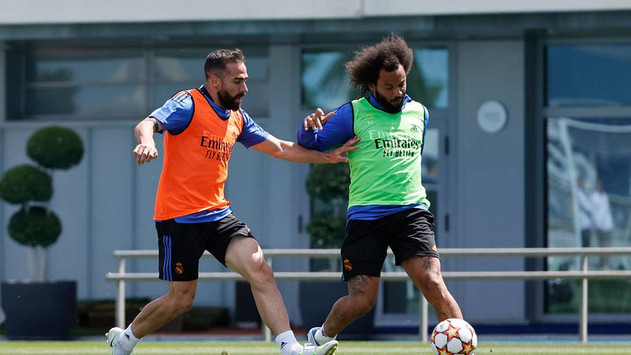 Dani Carvajal and Marcelo.
