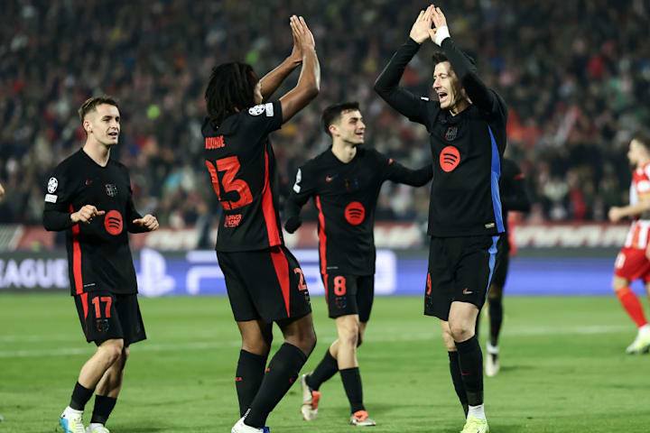 Robert Lewandowski, Jules Kounde