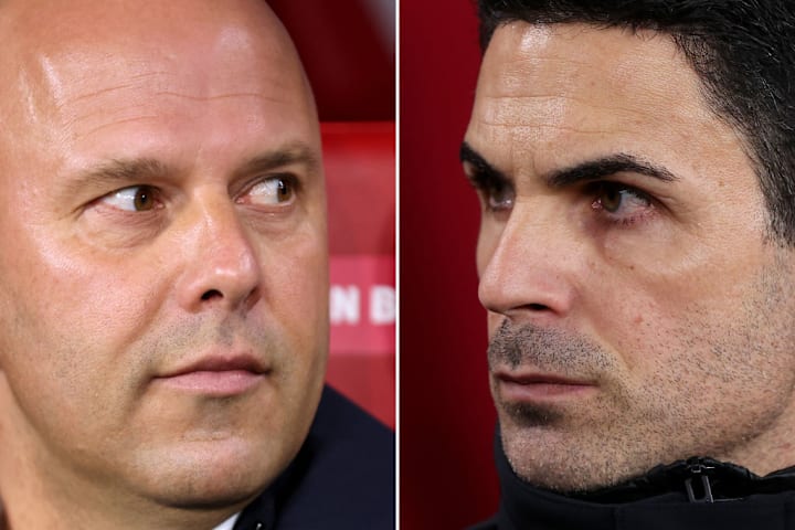 Arne Slot, Mikel Arteta