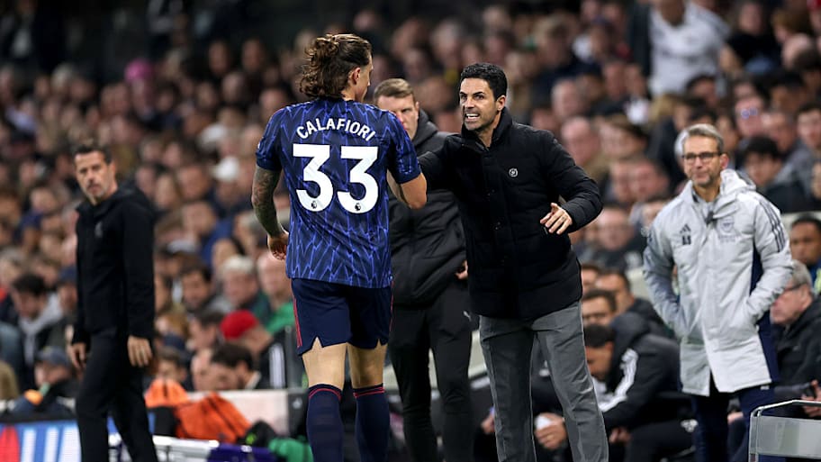 Riccardo Calafiori, Mikel Arteta