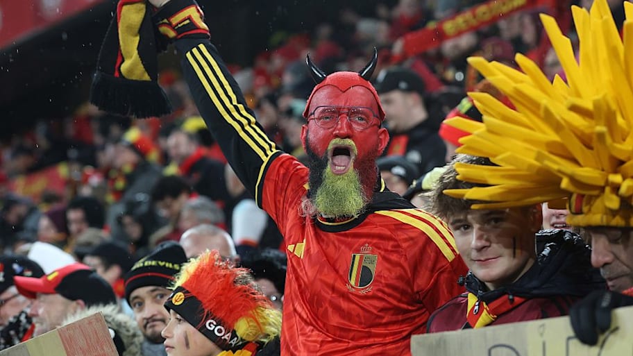 Belgium football fan