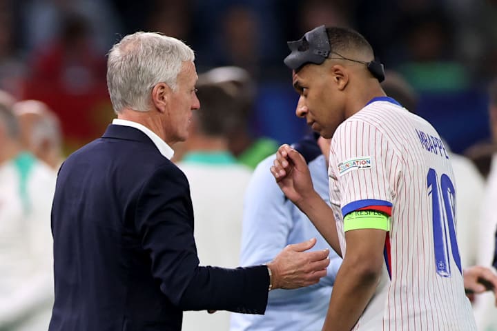 Didier Deschamps, Kylian Mbappe