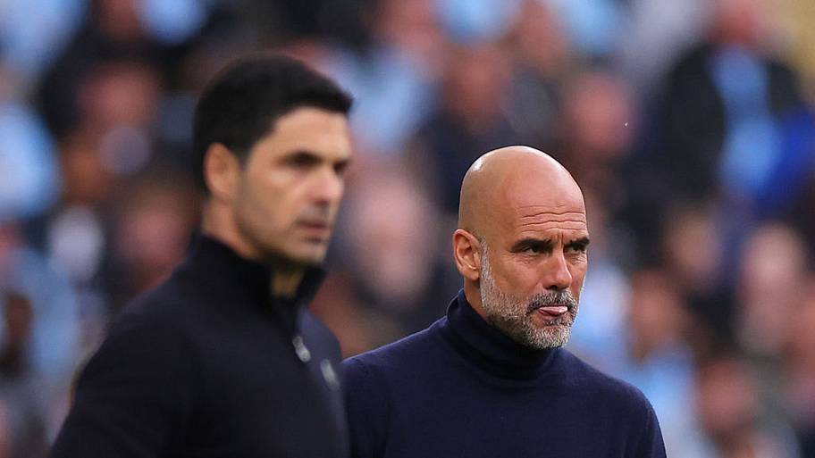 Pep Guardiola, Mikel Arteta