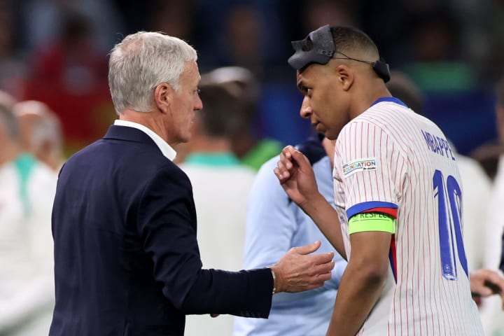 Didier Deschamps, Kylian Mbappe