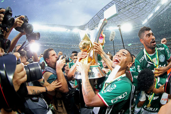 Gabriel Jesus Palmeiras Campeonato Brasileiro Gols Artilheiro 2016 Campeão