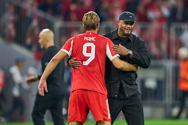 Vincent Kompany, Harry Kane