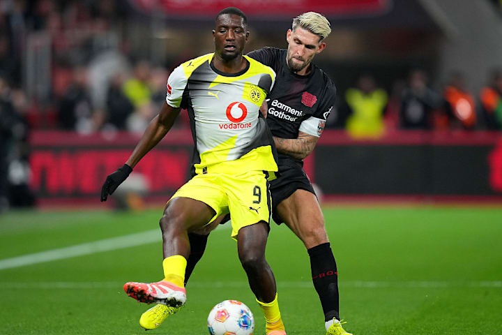 Serhou Guirassy blieb gegen Leverkusen blass und wurde ausgewechselt