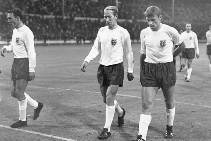 Bobby Charlton, Roger Hunt, Jimmy Greaves