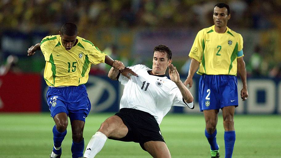 Kléberson, 2002 World Cup final