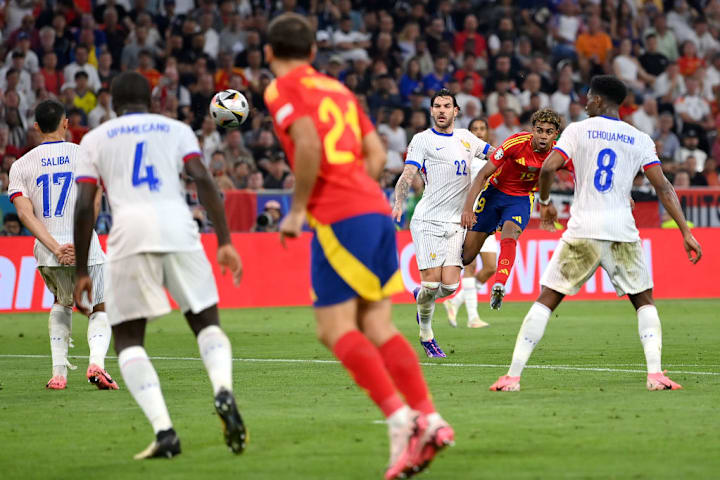 Lamine Yamal, Theo Hernandez