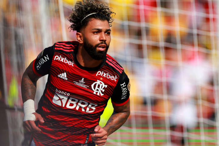 Gabriel Barbosa Gabigol Gol Flamengo Athletico-PR Decisão Libertadores