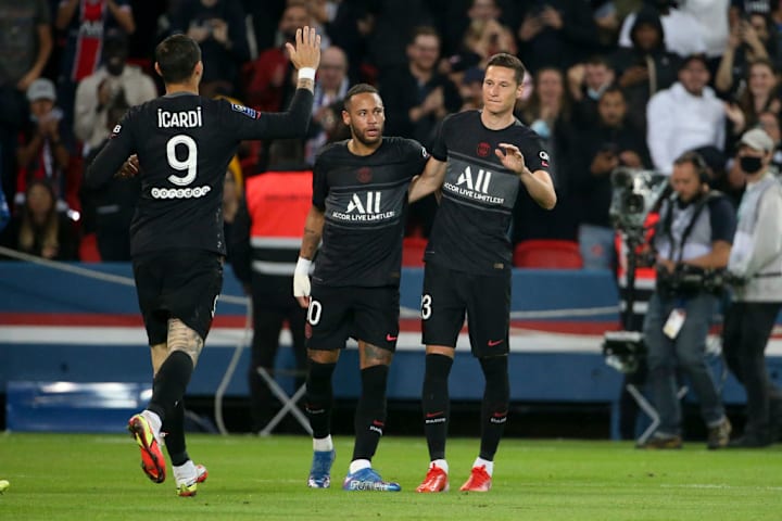Julian Draxler, Neymar Jr, Mauro Icardi