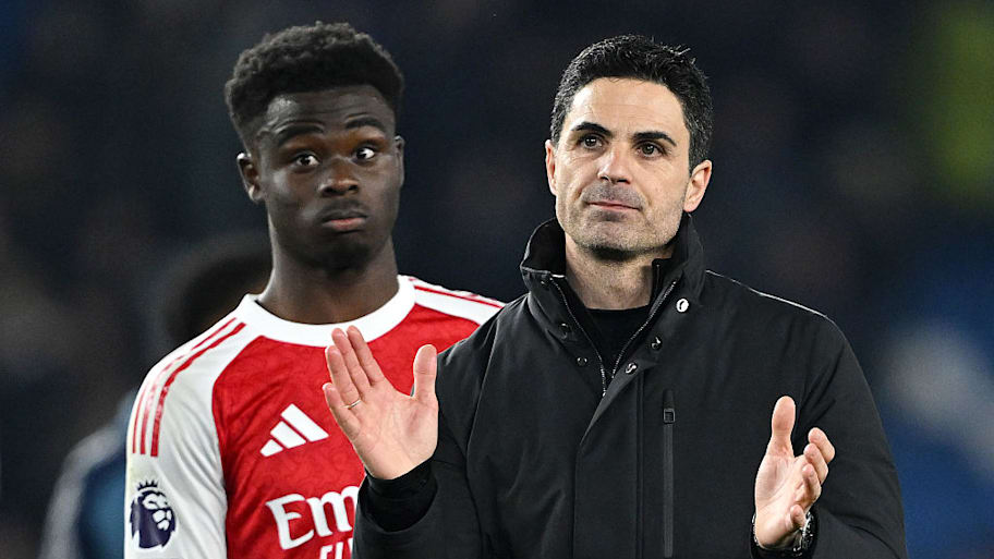Mikel Arteta, Bukayo Saka