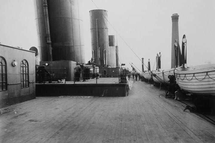 The Upper Deck of the Titanic