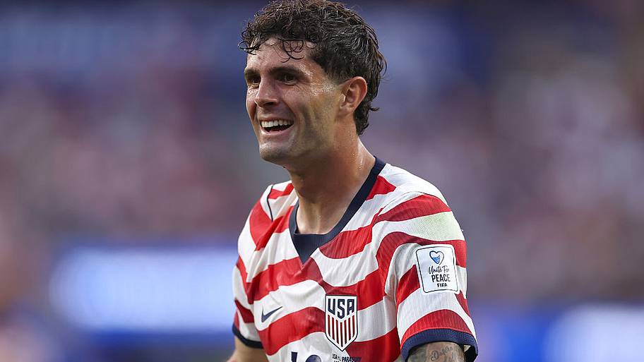 Pulisic smiling