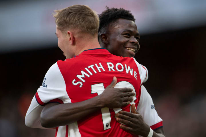 Bukayo Saka, Emile Smith Rowe