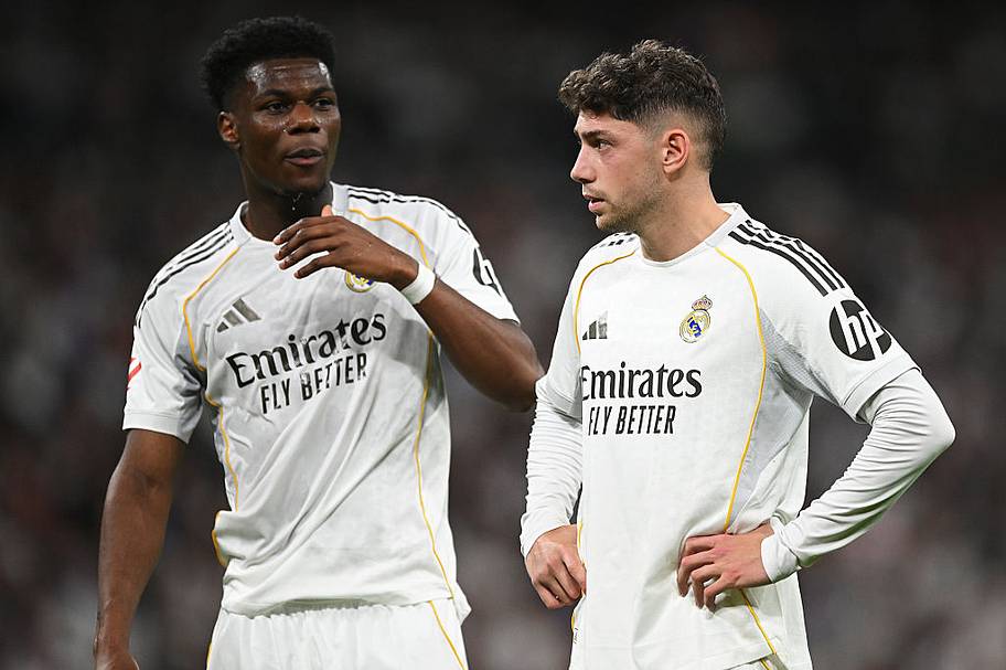Aurélien Tchouaméni and Fede Valverde