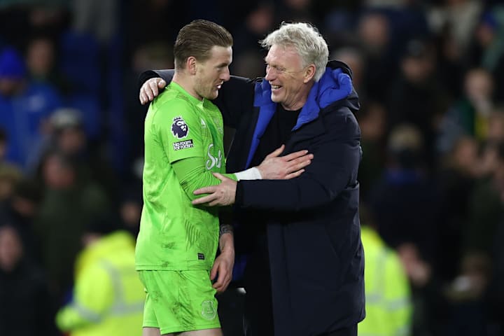 David Moyes, Jordan Pickford