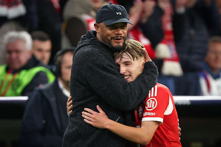 Vincent Kompany und Lennart Karl