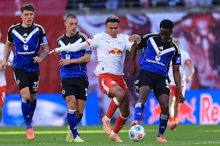Gegen RB Leipzig reichte es für den HSV nicht für einen Punktgewinn.