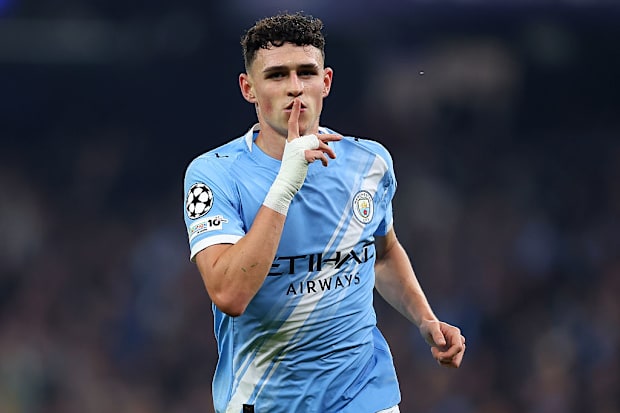 La estrella del Manchester City, Phil Foden