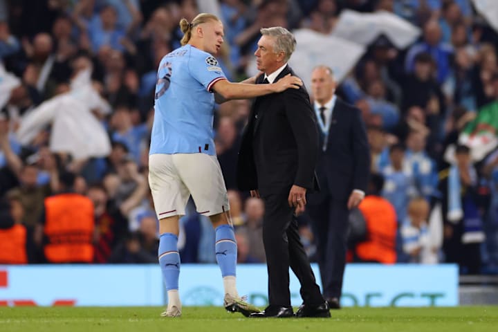 Erling Haaland, Carlo Ancelotti
