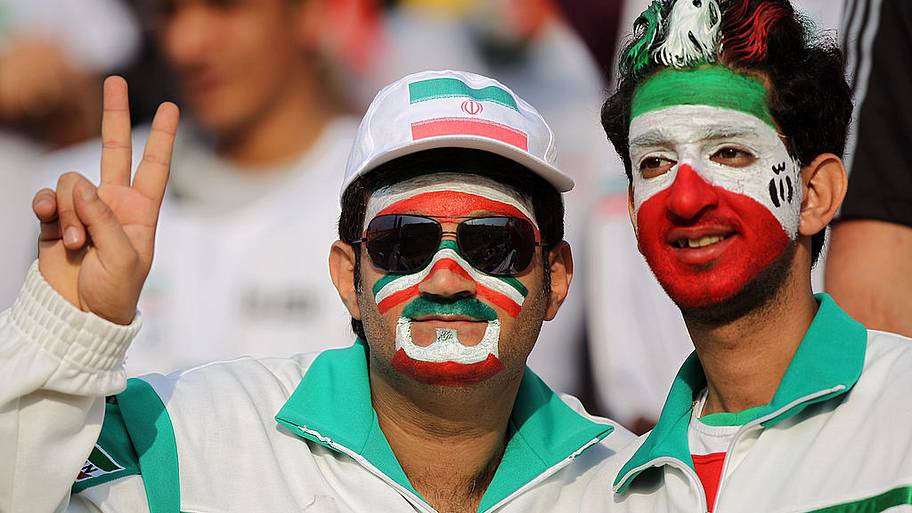 Iran soccer fans