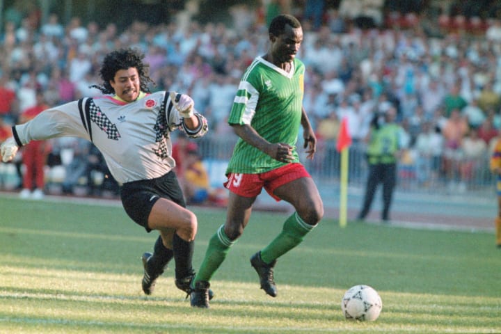 Roger Milla, Rene Higuita