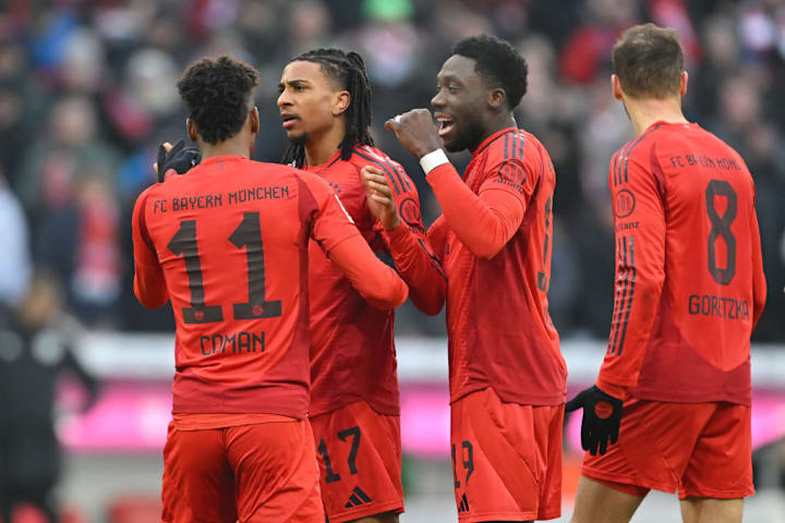 Michael Olise, Kingsley Coman, Alphonso Davies, Leon Goretzka