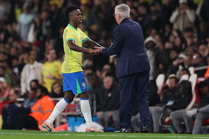 Vinicius Junior, Carlo Ancelotti