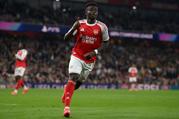 Zuletzt erfolgreich in der Champions League: Bukayo Saka