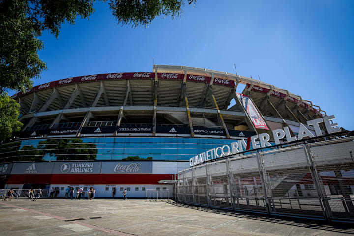 Estádio do River Plate, em Buenos Aires