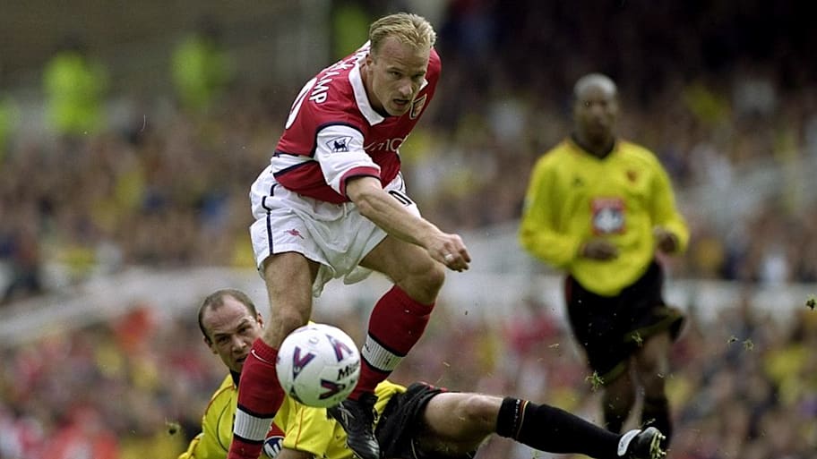Arsenal's Dennis Bergkamp