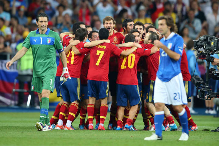 Final da Euro 2012, vencida pela Espanh