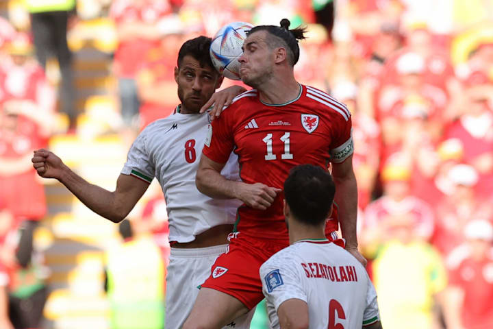 Gareth Bale Morteza Pouraliganji Irã País de Gales Empate Grupo B Copa do Mundo