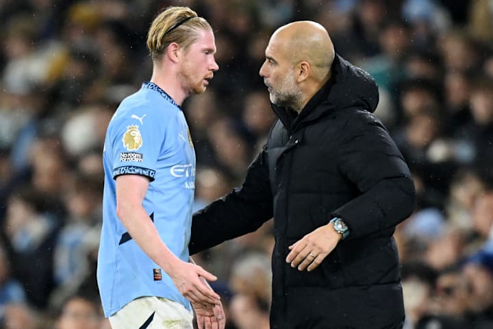 Kevin De Bruyne, Pep Guardiola