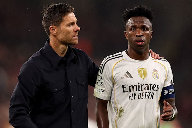 Xabi Alonso, Vinicius Junior