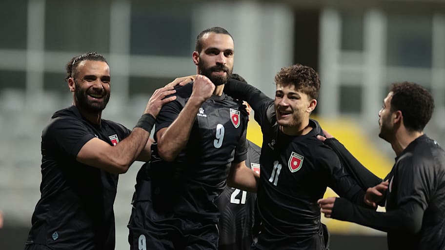 Jordan players celebrate