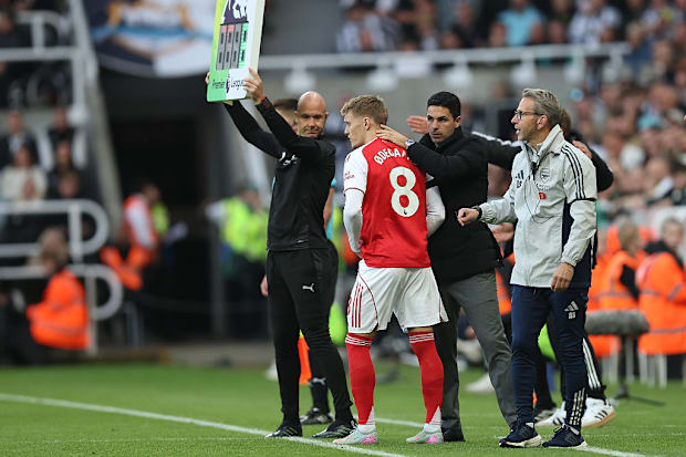 Martin Ødegaard, Mikel Arteta