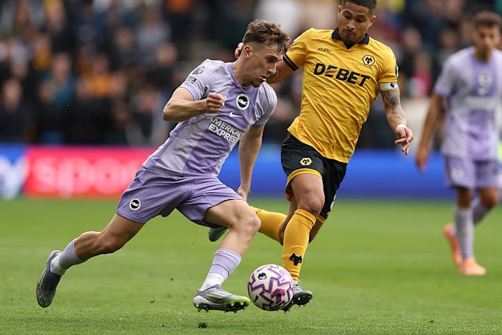 Verletzte sich beim Duell gegen Wolverhampton: Brajan Gruda (l.)