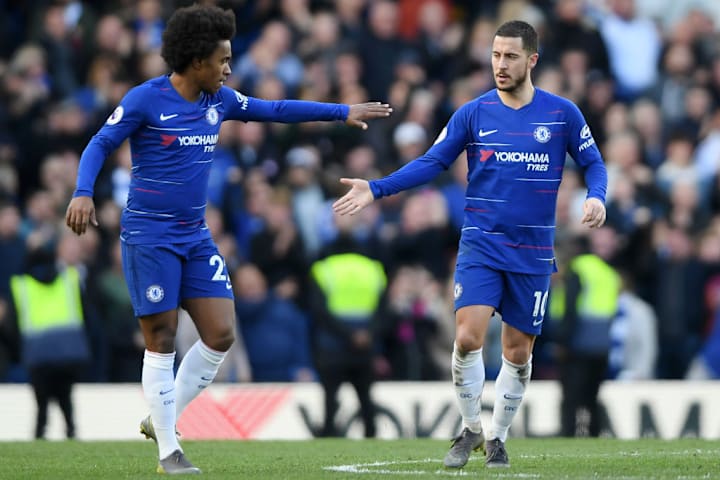 Eden Hazard, Willian