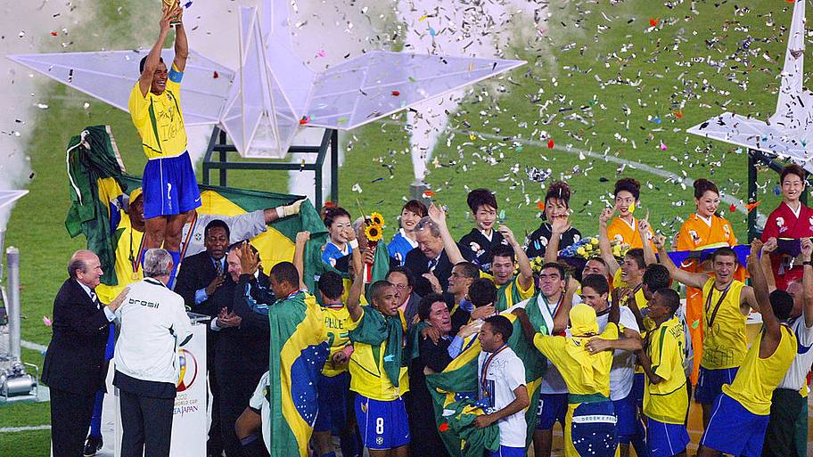 Brazil’s 2002 World Cup winners