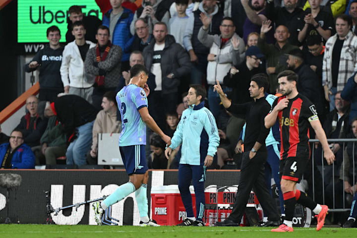 William Saliba, Mikel Arteta
