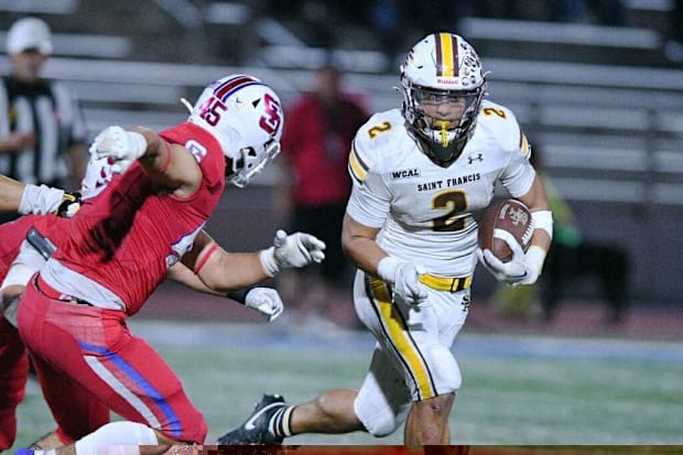 high school football, San Francisco, Saint Francis, St. Ignatius