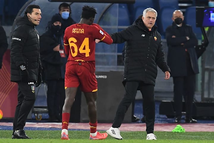 Felix Afena, Jose Mourinho