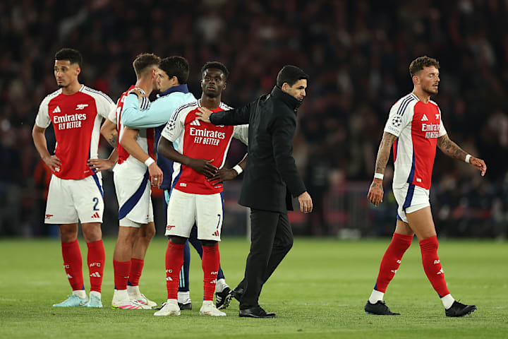 Mikel Arteta, Bukayo Saka