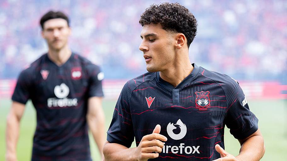 Bailey Cadamarteri plays during the friendly match between Wisla Krakow and Wrexham AFC