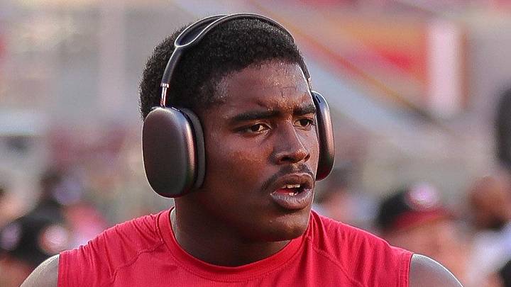 Washington Commanders edge rusher Drake Jackson 