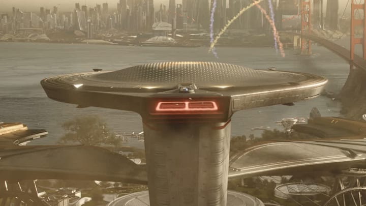 Screengrab from Star Trek: Starfleet Academy, episode 2, season 1, streaming on Paramount+, 2025. Photo Credit: Paramount+.