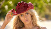 Brittany Mahomes was photographed by Derek Kettela in Belize. Hat by Free People.